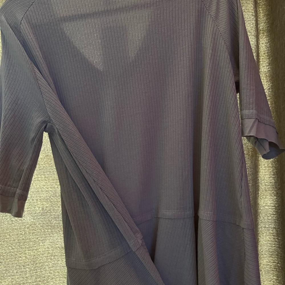 NWT Blu Heaven V-Neck TunicTop Size XL a beautiful blue. Flowy and super soffft! - Picture 4 of 5